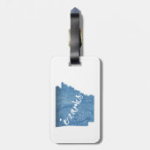 アーカンソー木目オザーク ラゲッジタグ (裏面縦)