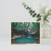 アーカンソー熱春ナショナルパークヴィンテージトラベル ポストカード (スタンド正面)