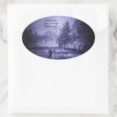 アーカンソー熱春ヴィンテージ1844 楕円形シール (バッグ)