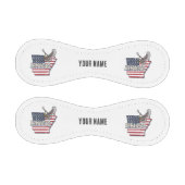 アーカンソー統一されたス州レトロマップヴィンテージUSA 野球ボール (パネル)