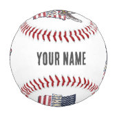 アーカンソー統一されたス州レトロマップヴィンテージUSA 野球ボール (正面)