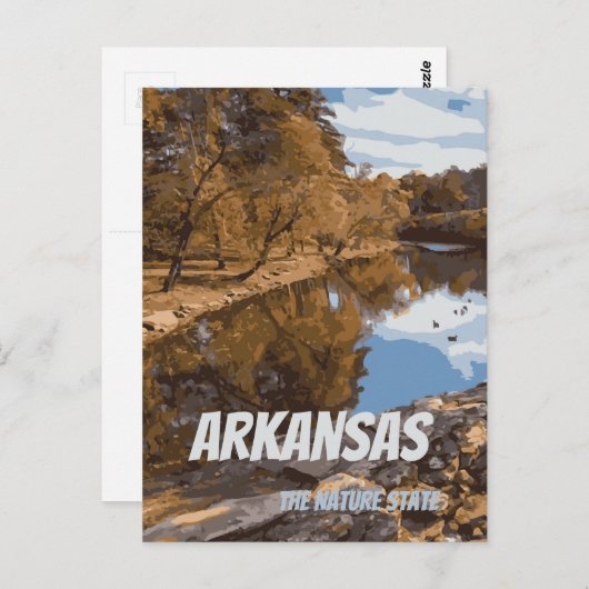アーカンソー自然州葉書 ポストカード (正面/裏面)