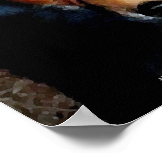 アーカンソー赤キツネ ポスター (角)