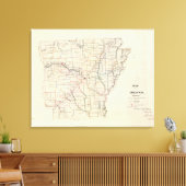 アーカンソー キャンバスプリント (インサイチュ (リビング))