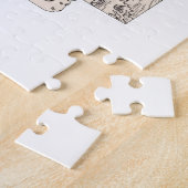 アーカンソー·シェイプ·ヴィンテージ·アーカンサン·写真·マップ ジグソーパズル (側面)