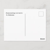 アーカンソー ポストカード (裏面)