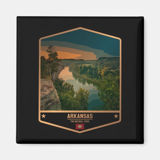 アーカンソー マグネット (正面)