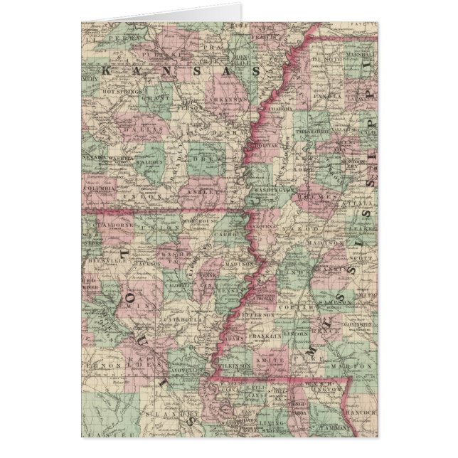 アーカンソー、ミシシッピ、ルイジアナ (正面)