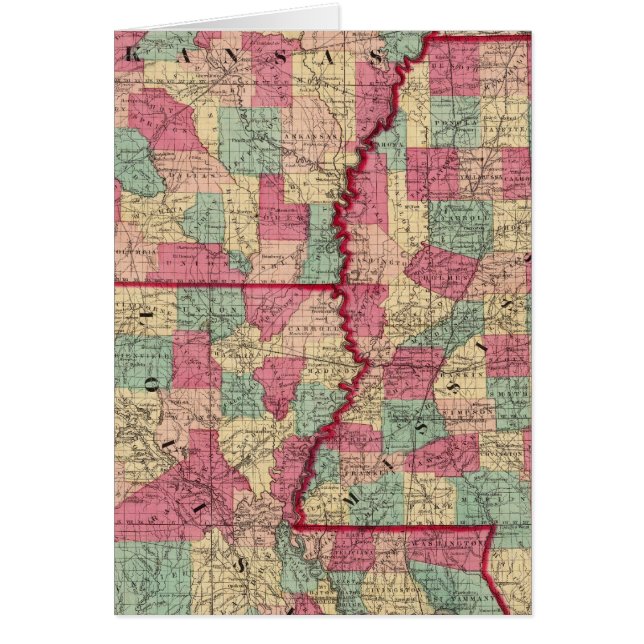 アーカンソー、ミシシッピ、ルイジアナ (正面)