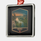 アーカンソー メタルオーナメント (左)