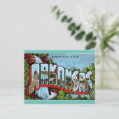 アーカンソー·ヴィンテージの旅からの挨拶 ポストカード (スタンド正面)