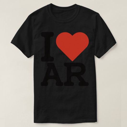 アーカンソーTシャツが大好き3 Tシャツ (デザイン正面)