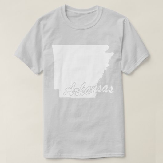 アーカンソーTシャツの州 Tシャツ (デザイン正面)