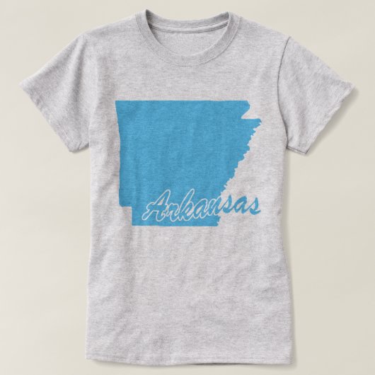アーカンソーTシャツの州 Tシャツ (デザイン正面)