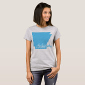 アーカンソーTシャツの州 Tシャツ (正面フル)