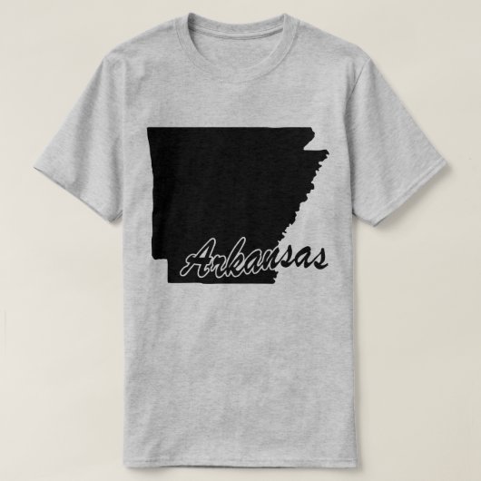 アーカンソーTシャツの州 Tシャツ (デザイン正面)