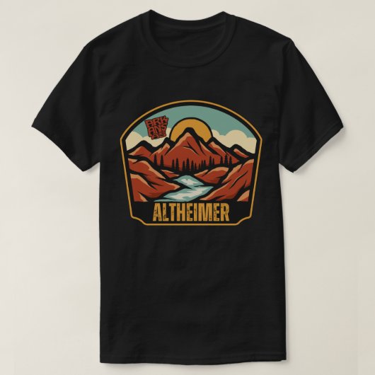 アーカンソーTシャツ・アルハイマー Tシャツ (デザイン正面)