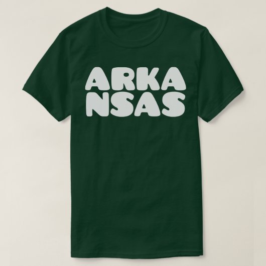 アーカンソーUSA Tシャツ1 Tシャツ (デザイン正面)