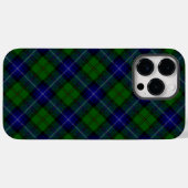 アーカート タータン ブルー グリーン プリント Case-Mate iPhoneケース (裏面 (横))