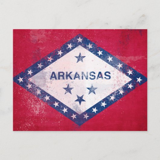 アーカ動揺してンソー州旗 ポストカード (正面)