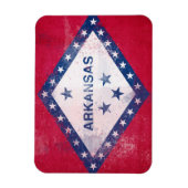 アーカ動揺してンソー州旗 マグネット (縦)