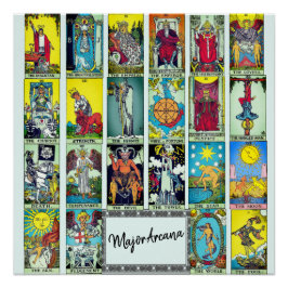 アーカ専攻のナタロットポスター ポスター