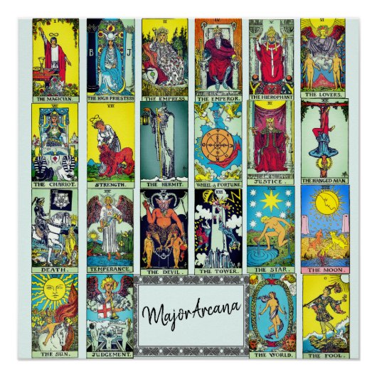 アーカ専攻のナタロットポスター ポスター (正面)