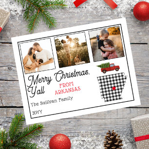 アーカ素朴ンソーのメリークリスマス写真の休日 シーズンポストカード
