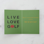 アーガイルクリスマスカード… シーズンカード (内部)