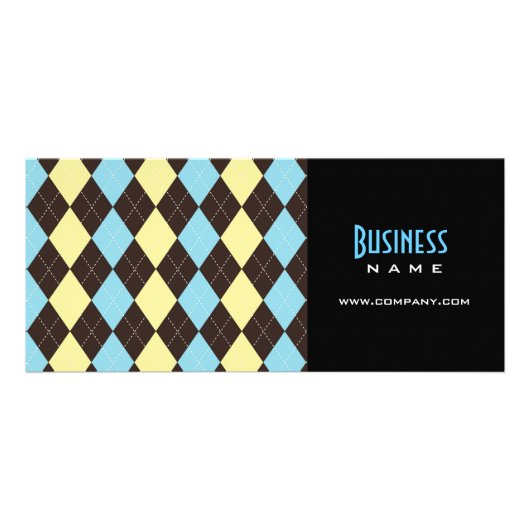 アーガイルデザインラックカード ラックカード (正面)