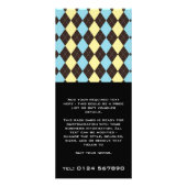 アーガイルデザインラックカード ラックカード (裏面)