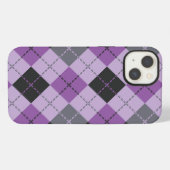 アーガイルデザイン iPhoneケース (裏面横)
