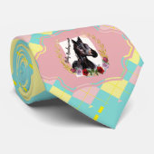 アーガイルベビー競走馬の馬 ネクタイ (ロール)