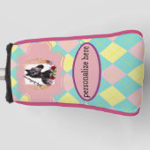 アーガイルベビー競走馬マーレ ゴルフヘッドカバー (正面)