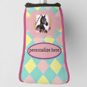 アーガイルベビー競走馬マーレ ゴルフヘッドカバー (回転90)