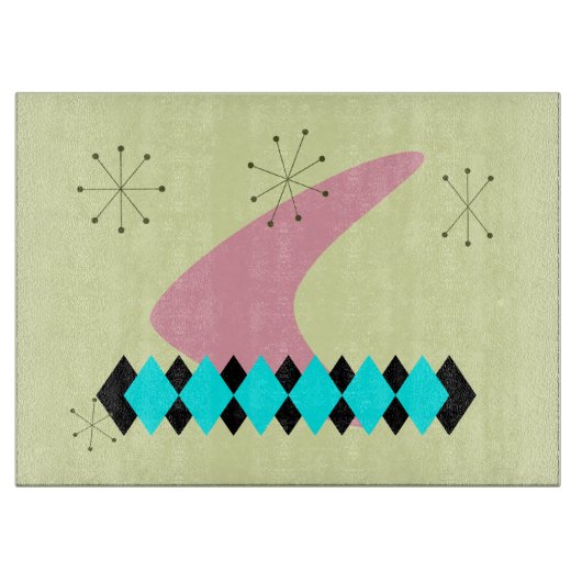 アーガイル中世紀モダン切削盤 カッティングボード (正面)