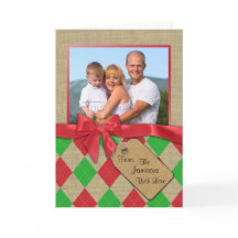 アーガイル柄のな休日の写真