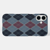 「アーガイル&クラス：ダイヤモンドは永遠にある（セーターの場合） Case-Mate iPhoneケース (裏面 (横))