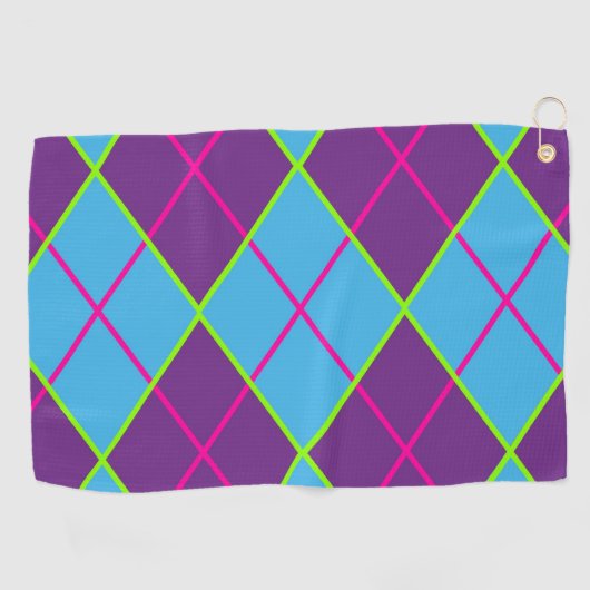 アーガイル ゴルフタオル (横)