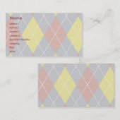 アーガイル-ビジネス 名刺 (正面/裏面)