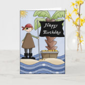 アーガーマテイ誕生日グリーティングカード カード (黄色い花)