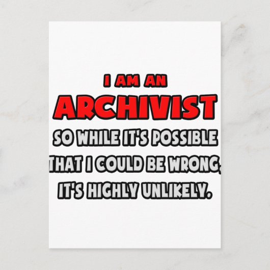 アーキおもしろいビスト…非常に可能性の低い ポストカード (正面)