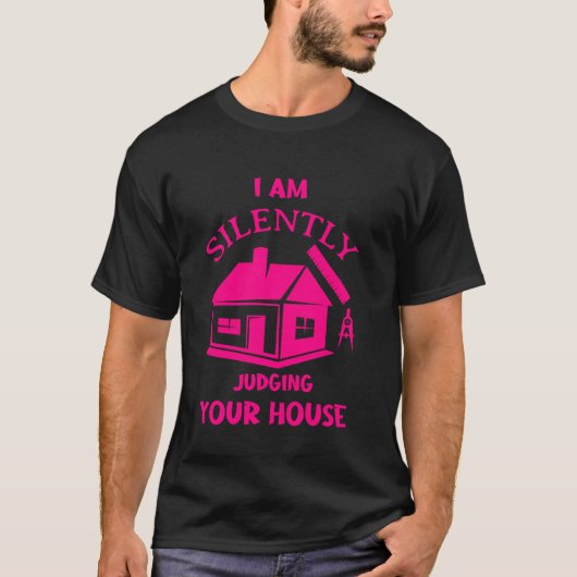 アーキテクおもしろいト男性の女性最高の建築コンスター Tシャツ (正面)