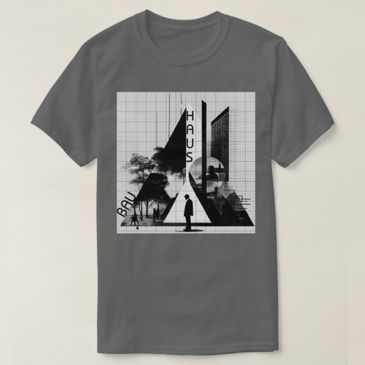 アーキテクアートチャ06 BW Tシャツ (デザイン正面)