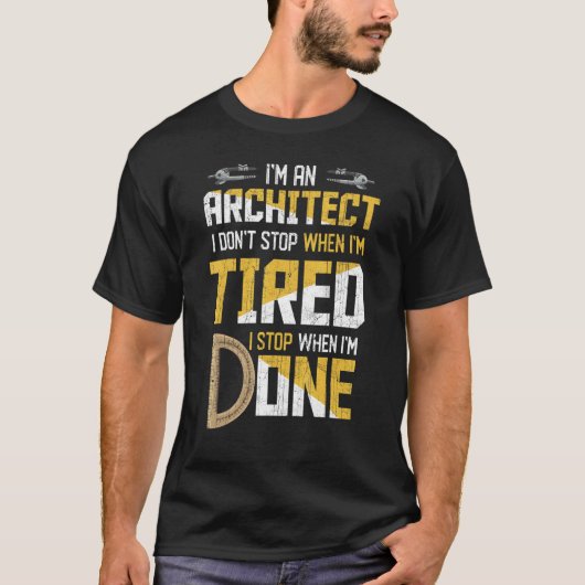 アーキテクインスパイアチャ関連のアーキテクト Tシャツ (正面)