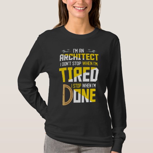 アーキテクインスパイアチャ関連のアーキテクト Tシャツ (正面)