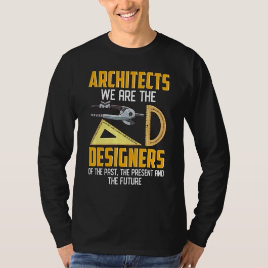 アーキテクインスパイアチャ関連のアーキテクト Tシャツ (正面)