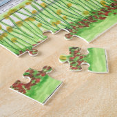 アーキテクチビクトリアンュアルホームジグソーパズル ジグソーパズル (側面)