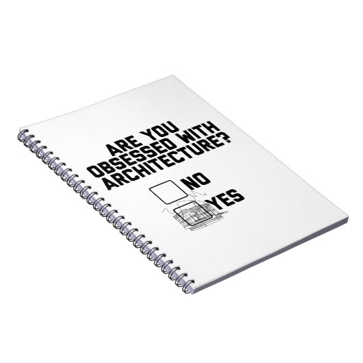 アーキテクチャに取り憑かれる |アーキテクトの学生の贈り物 ノートブック (右側)