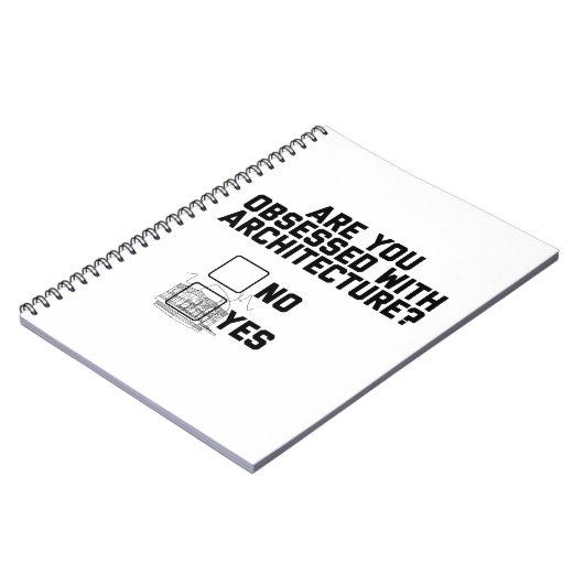 アーキテクチャに取り憑かれる |アーキテクトの学生の贈り物 ノートブック (左側)